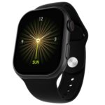 Fire-Boltt Brillia Smart Watch 2.02″ Super AMOLED Display with Bluetooth Calling, Voice Assistant, SpO2 & Heart Rate Monitor, 120+ Sports Modes, IP67 Waterproof Smartwatch for Men & Women - Black - Image 2