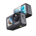 FitSpark Dolphin 1.0 Big 2.20" Full Frame Borderless Display | Real 4K30FPS 20MP Dual Touchscreen WiFi Action Camera | Wireless MIC Support | EIS 3.0 Sony Sensor No.1 Chipset Smart Remote + Full Kit - Image 2