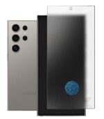 For Samsung Galaxy S24 Ultra 5G Matte Tempered Glass Screen Protector, Anti Fingerprint, Full Screen Protector Fingerprint Unlocking, Matte - Image 2