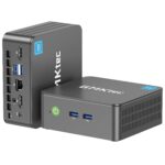 GMKtec Mini PC, Intel Twin Lake N150 (Upgraded N100), 16GB DDR4 RAM 512GB PCIe M.2 SSD, Desktop Computer 4K Dual HDMI/USB3.2/WiFi 6/BT5.2/2.5GbE RJ45 for Office, Business - Image 2