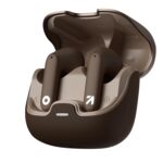 GOBOULT Z40 True Wireless in Ear Earbuds with 60H Playtime, Zen™ ENC Mic, Low Latency Gaming, Type-C Fast Charging, Made in India, 10mm Rich Bass Drivers, IPX5, Ear Buds TWS (Brown) - Image 2