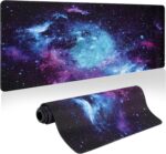 Galaxy XXL Mouse Mat Non-Slip Base Rubber Gaming Mousepad 400 * 900 mm Large Size Table Mat Improves Precision and Speed Stable Grip on Smooth Surfaces Waterproof Mouse mat (1-pcs) - Image 2