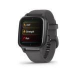 Garmin Venu Sq 2 GPS Smartwatch, All-Day Health Monitoring, Long-Lasting Battery Life, AMOLED Display, Slate and Shadow Gray - Image 2