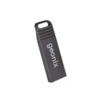 Geonix Pendrive I USB 2.0 I Keyring Design I Lightweight I Variant 4GB I 5 Years Warranty (Black) - Image 2