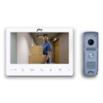Godrej Security Solutions Seethru NeX White Video Door Phone | 7-Inch TFT LCD with Touch Button | Support 2 Way Talk & IR LED for Night Vision | Motion Detection | Hands-Free Calling - Image 2