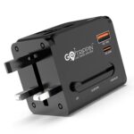 Gotrippin Universal Charger Adapter with Type C- 20w Type C + 18W USB A - International Worldwide All in One Travel Charger Plug with Universal Socket for USA, Canada,UK, Europe, Dubai, and More - Image 2