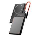 HAMMER 10000mAh MagSafe Power Bank, 15W Wireless Charging (MagSafe & Qi), 22.5W PD/PPS Fast Wired Charging, LED Display, iPhone 12 & Above, Metallic Finish, Magnetic Ring Included, Made in India - Image 2