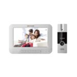 HIKVISION Analog Video Intercom System with 7" TFT LCD Screen Wired Video Door Phone/Bell| 1080p Resolution | BuiltIn Mic & Loudspeaker|Noise Echo Cancellation|One Call Button(DS-KIS202T) - Image 2