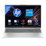 HP 15, 13th Gen Intel Core i5-1334U, (16GB DDR4,512GB SSD) Anti-Glare, Micro-Edge, FHD, 15.6''/39.6cm, Win11, M365 Basic(1yr)* Office24, Silver, 1.59kg, fd0577TU, Iris Xe, FHD Camera w/Shutter Laptop - Image 2