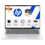 HP Omnibook 5 OLED, Snapdragon X Processor (16GB LPDDR5x,1TB SSD) 2K OLED, Micro-Edge, 16''/40.6cm, Win11, M365*Office24, Glacier Silver, 1.59kg, fb0001QU, FHD Camera, Backlit, Next-Gen AI Laptop - Image 2