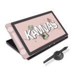 HUION Kamvas 13 (Gen 3) Drawing Tablet with Screen,13.3" Full-Laminated Art Tablet with Anti-Sparkle Canvas Glass 99% sRGB, PenTech 4.0, 16384 Pen Pressure Dual Dial for PC, Mac, Android (Pink) - Image 2