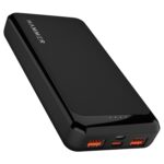 Hammer Ultra Charge 20000mAh 22.5W Power Bank 20W PD Fast Charging, 3 Output, 2 Input Ports Type-C/PD, Micro USB and Multiple Layers of Protection (Black) - Image 2