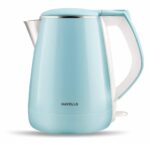 Havells Aqua Plus Electric Kettle 1.2 Litre, 1250 Watt | 304 Stainless Steel Inner Body | Cool Touch Body | Auto Shut-Off |Wider Mouth|2 Years Door Step Warranty by Havells (Blue) - Image 2
