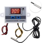 Hexonix XH-W3001 Digital Display Temperature Controller 220V 10A | LED Temperature Controller with Thermostat Control Switch Probe - White - Image 2