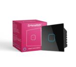 HomeMate® Wi-Fi Smart 24 Amp Touch Switch (Black, Pack of 1) | No Hub Required | Works with Amazon Alexa, Google Assistant and Siri - Image 2