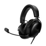 HyperX Cloud III Over Ear Wired Gaming Headset, PC, PS5, Xbox Series X|S, Angled 53Mm Drivers, DTS, Memory Foam, Durable Frame, Ultra-Clear 10Mm Mic, USB-C, USB-A, 3.5Mm Black (727A8AA) - Image 2