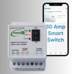 Imagine Technologies 30A(6600W) BLE + WiFi Smart Switch for AC, Geyser, Water Pump, Room Heater Heavy Duty Compatible with Alexa & Google Home iOS and Android Smart Life app - Image 2