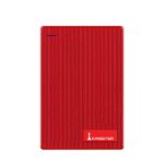 KINGSTER® 1TB Ultra Slim Portable External Hard Drive (USB 3.0, High-Speed 145MB/s, Red, Plug & Play HDD, 2.5 Inch) - Image 2