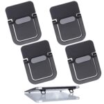 Keyboard Riser, 4Pcs Computer Keyboard Stand for Desk, Laptop Riser with Zinc Alloy Material, Portable Keyboard Feet for Office, Gaming, Watching TV - Image 2