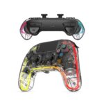Kreo Mirage Wireless RGB Gaming Controller for PC, Android, iOS & PS4 | Programmable Buttons, Turbo & Macro, Dual Vibration Motors, Hall effect Triggers & Joystic - Image 2