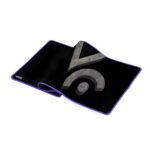 Kreo XL Mouse Pad with Top Material & Anti Skid Bottom | 3mm Thick Anti-Fray Stitched Edges | Compatible with Laser & Optical Mouse | Anti-Slip Gaming Mousepad (Igneous XL Mousepad) - Image 2