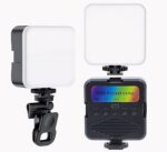 LED Pocket Video Mobile Light | Selfie, Video, Photography, Meeting, Lighting Dimmable & Rechargeable Type C, 3200K-6500K | LED Light for Computer, Tablet, Smartphone, DSLR Camera with Screen Clip - Image 2