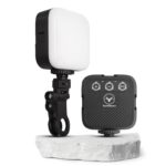 LED Video Light for Camera | Rechargeable Photography Lighting | Dimmable Light for YouTube, Live Streaming, Makeup, Vlogging Tripod Mount-3 Color Modes | Portable LED Panel 1500mAh Battery - Image 2