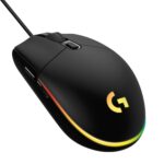 Logitech G102 Light Sync Gaming Mouse with Customizable RGB Lighting, 6 Programmable Buttons, Gaming Grade Sensor, 8K DPI Tracking,16.8mn Color, Light Weight - Black - Image 2