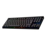 Logitech G515 Lightspeed TKL Low Profile Wireless Gaming Keyboard, LIGHTSYNC RGB, Thin Tenkeyless Design, PBT Keycaps, Tactile (Brown) Mechanical Switches - Black - Image 2