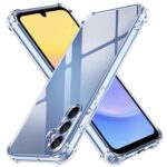 Lustree Samsung Galaxy A55 5G Back Cover Transparent Case | Clear TPU Shockproof Case with Four Corner Protection & Raised Camera Guard | Slim Protective Mobile Phone Cover for Samsung A55 5G - Image 2