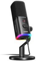 MAONO Dynamic Gaming Microphone: USB/XLR Podcast Mic with Software for Gamer-Podcast RGB PC Mic for Streaming Recording Studio YouTube Content Creation Online Chat PD100X - Image 2