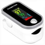MCP OX201 Pulse Oximeter with Oxygen Saturation Monitor, Heart Rate Monitor (Black) - Image 2