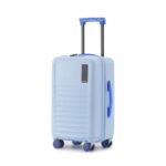 MOKOBARA The Aisle Trunk 8 Super Silent Ninja Wheels Luggage | 56 Cms Polycarbonate Shell,YKK Zippers,TSA-Approved Lock & Silent Ninja Wheels Travel Suitcase (Cabin,Shy Blue) - Image 2