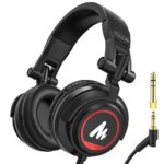 Maono AU-MH501 Over-Ear Studio Monitoring Headphones for Recording Studio, Youtuber, Music Creation with 50mm Driver and Lightweight Foldable Design - Image 2