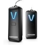 NEWDRU Wearable Air Purifier, Portable Mini Rechargeable Personal Purifier with 15-Hour Battery | Negative Ion Technology for Clean Air | Lightweight, Stylish & Travel-Friendly - PureVibe Pro (Black) - Image 2