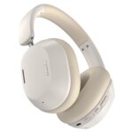 Noise Airwave Max 5 Wireless Over-Ear Headphones with Adaptive Hybrid ANC (up to 50dB), HFA Tech, 80H Playtime, Dual Pairing(Calm Beige) - Image 2