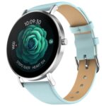 Noise Diva 2 Fashion Smart Watch for Women- Sleekest Dial, 36mm AMOLED Display, Snug Fit, Improved Female Cycle Tracker, BT Calling, Sleep Tracking, AI Voice Assistant, Password Protection-Silver Blue - Image 2