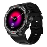 Noise Force Rugged & Sporty 1.32" Bluetooth Calling Smart Watch, 550 NITS, 7 Days Battery, AI Voice Assistance, Smart Watch for Men (Jet Black) - Image 2
