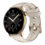 Noise Pro 6R 1.46" AMOLED Smart Watch, 1000 NITS, Powered by AI Pro, Built-in GPS, Strava Integration, Stainless Steel Dial, Video Watch Faces,3ATM,Emergency SOS, TWS Connectivity-Starlight Gold - Image 2