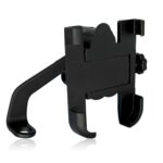 OTOROYS Metal CNC Bike Mount Holder Navigation 360 Degree Rotation Mirror Cradle for All Smartphones Bicycle, Motorcycle, Scooty (Black) - Image 2