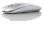 Offbeat - Atom Dual Bluetooth 5.1+5.1 & 2.4Ghz Wireless, Type-C Rechargeable Silent Click Mouse, Triple Device connectivity Windows, Mac, iOS, Android (Silver) - Image 2