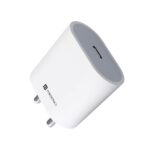 Portronics Adapto 20 Type C 20W Fast Pd/Type C Adapter Charger with Fast Charging for iPhone 12/12 Pro/12 Mini/12 Pro Max/11/Xs/Xr/X/8/Plus, Ipad Pro/Air/Mini, Galaxy 10/9/8 (Adapter Only) White - Image 2