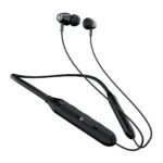 Portronics Harmonics Z7 Bluetooth Wireless in Ear Earphones with Upto 40 Hours Playback, 10mm Dynamic Driver, Gaming Mode, High Bass, IPX4 Water and Sweat Resistant, Type C Fast Charging(Black) - Image 2