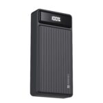 Portronics Luxcell B 20K Advanced 20000 mAh Power Bank with 22.5W Max Output, LED Battery Display, 22.5w Mach USB-A , 20w Type C PD Output, Type C Input, Wake Up Button, Black - Image 2