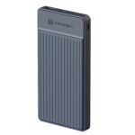 Portronics Luxcell B12 10,000mAh 12W Power Bank, Ultra Slim Power Bank with USB-A Output Port & Dual Input Ports (Micro & Type C) | BIS Certified |Type C Cable Included|Made in India(Dark Blue) - Image 2