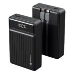 Portronics Luxcell Bind Mini 20k 20000mAh Powerbank with 22.5W Fast Charging, in-Built Type C PD(Input & Output) /8 Pin Cable, LED Battery Display, USB-A Mach Output, Compatible with Multiple Devices - Image 2