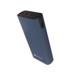 Portronics Power 45 20000mAh Super Fast Charging Metal Power Bank |Triple Output (2USB + 1 Type C) for Laptop/Mobiles/TWS/Speakers.(Blue) - Image 2