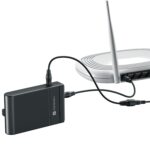 Portronics Power Plus II Mini UPS for 12V-3A WiFi Router Broadband Modem, Backup Upto 4 Hours, Current Surge Protection, UPS Power Backup for WiFi Router Modem During Power Cuts (Black) - Image 2