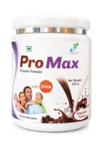 ProMax Protein Powder with DHA, Chocolate Flavour, 200g, Health Supplement for Adults - Image 2