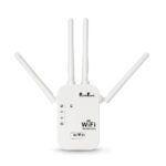 PunnkFunnk WiFi Extender 2.4GHz | 300Mbps Wireless Repeater & Signal Booster | Dual LAN Port, 4 Antennas | Router & Access Point Mode | Easy Setup - Image 2
